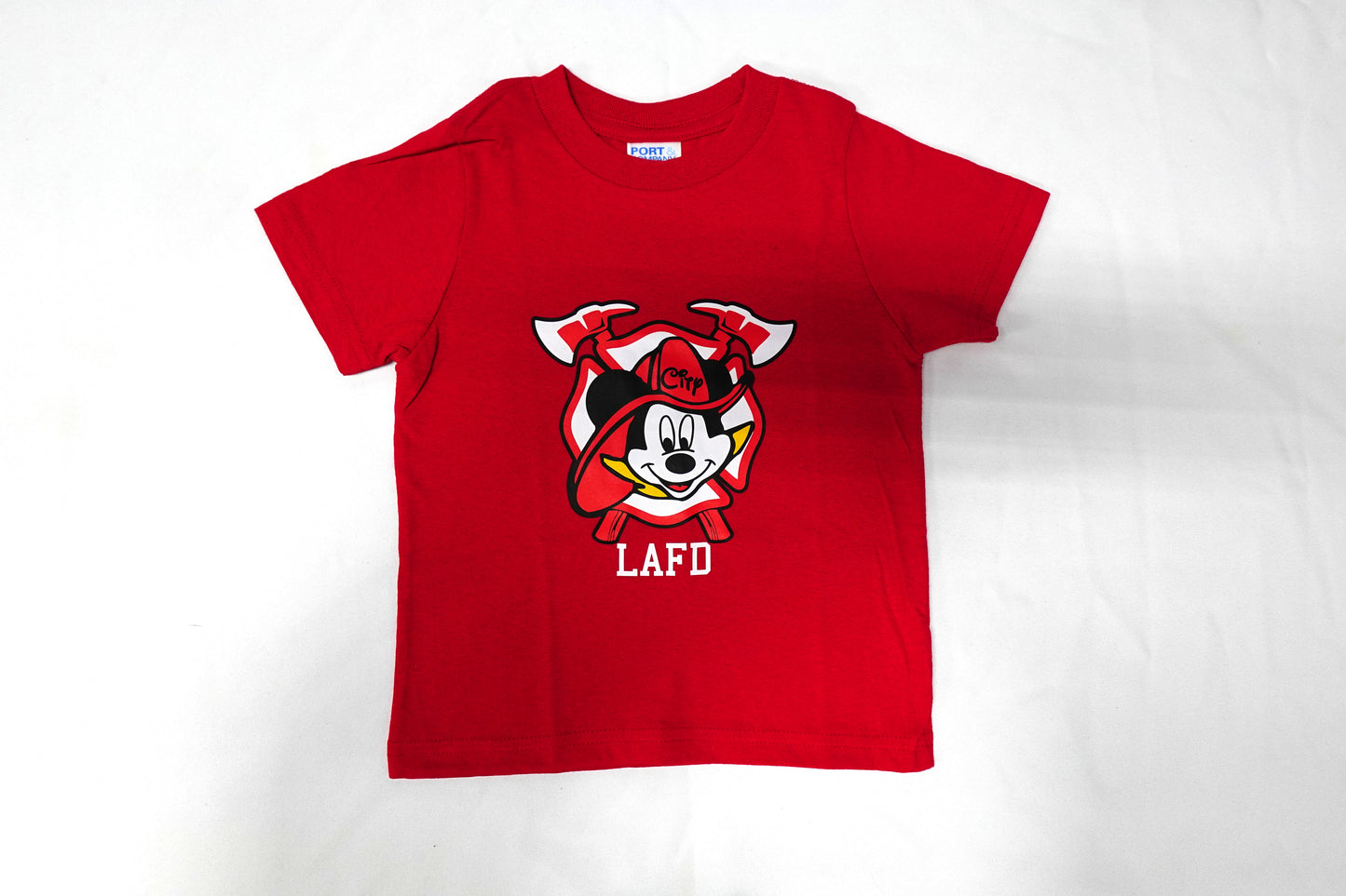 LAFD Mickey Toddler Tee