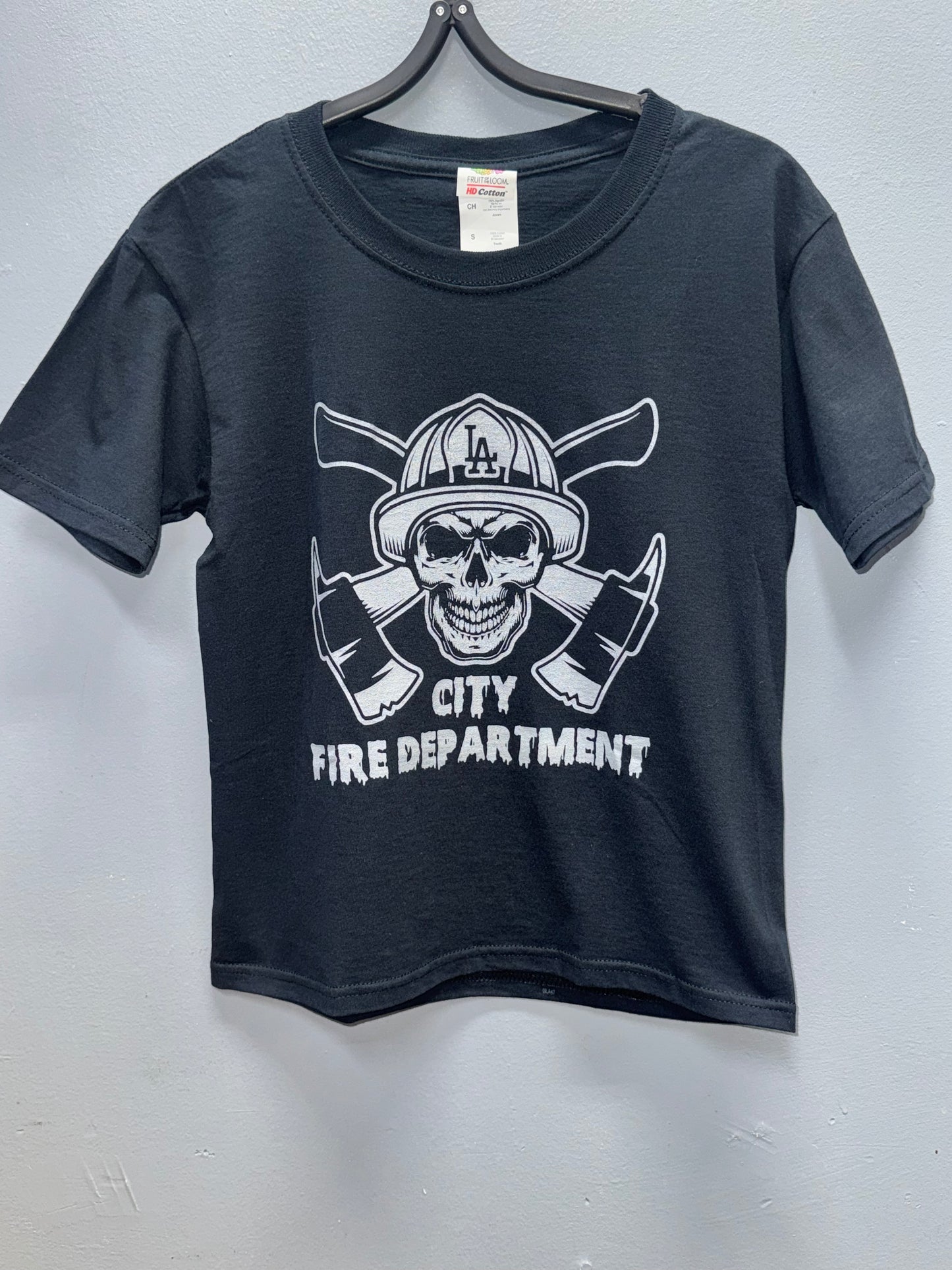 LA City Fire Dept "Skull & Axe"