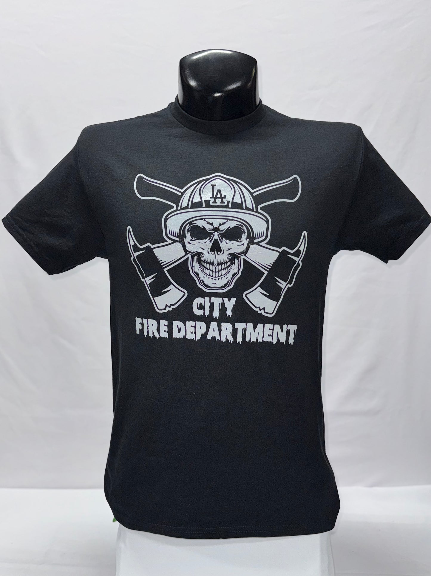 LA City Fire Dept "Skull & Axe"