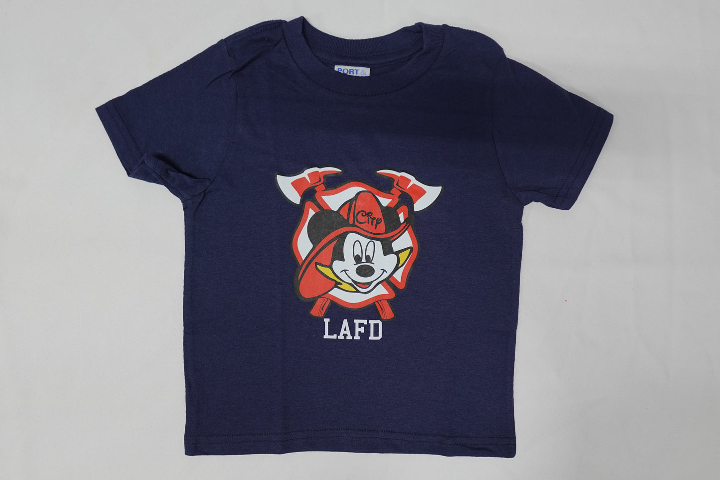 LAFD Mickey Toddler Tee