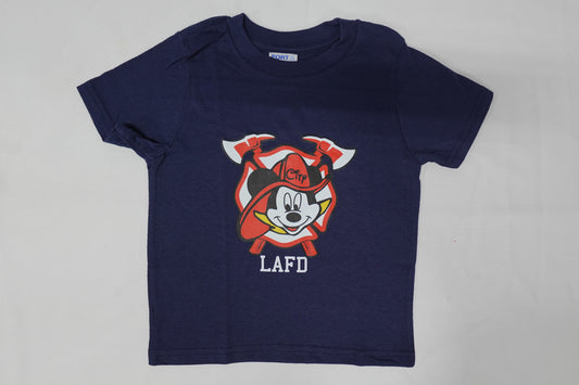 LAFD Mickey Toddler Tee
